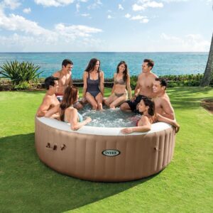 Spa gonflable INTEX Sahara 8 places avec couverture thermique – Offre destockage - Image 2