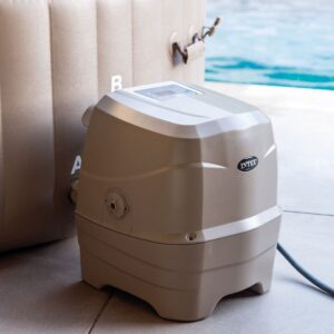 Spa gonflable INTEX Sahara 8 places avec couverture thermique – Offre destockage - Image 6