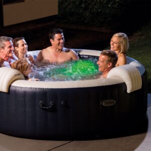 Spa gonflable INTEX Blue Navy 6 places avec couverture thermique – Offre exceptionnelle - Image 3