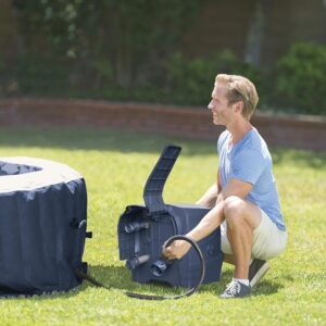 Spa gonflable INTEX Blue Navy 6 places avec couverture thermique – Offre exceptionnelle - Image 8