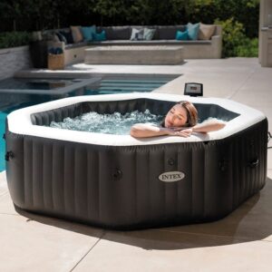 Spa gonflable INTEX Carbone 6 places avec couverture thermique – Offre spéciale - Image 4