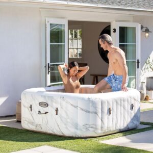 Spa gonflable INTEX Calacatta 4 places avec couverture thermique incluse - Image 5
