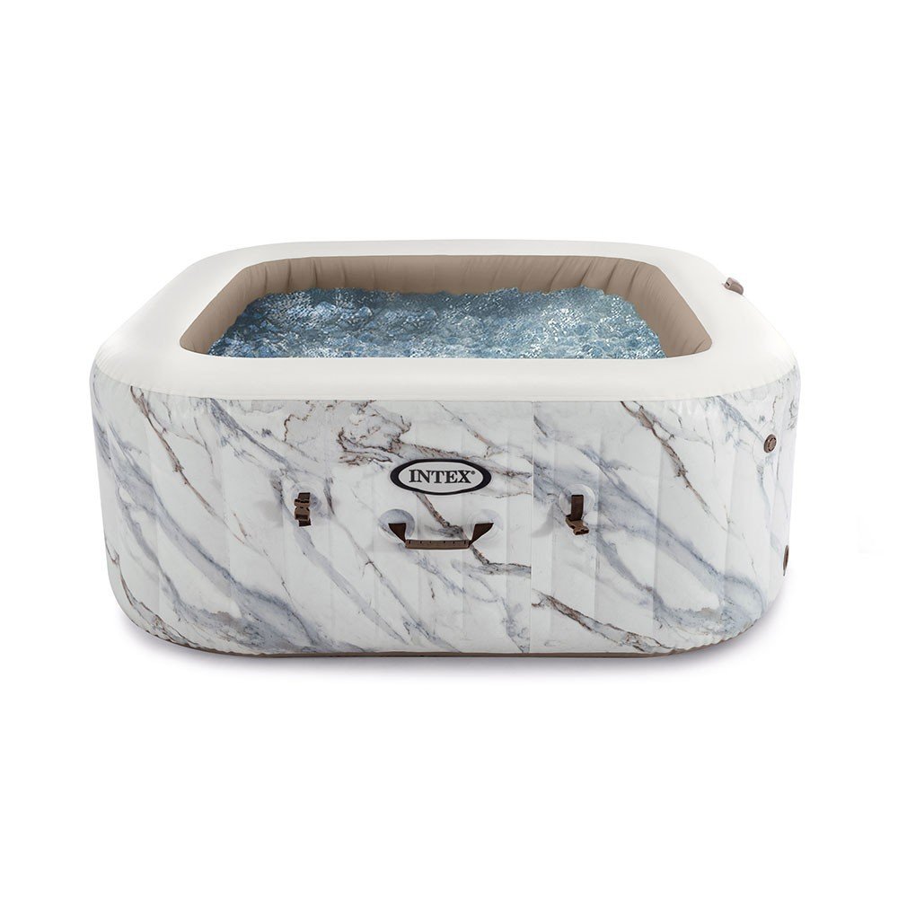 Spa gonflable INTEX Calacatta 4 places avec couverture thermique incluse