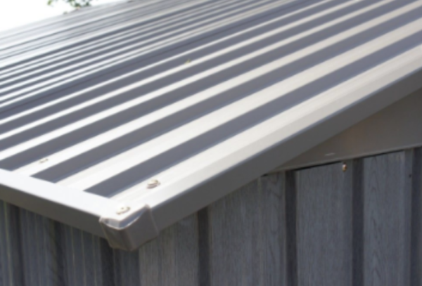 Abri extérieur en métal imitation bois – Robuste et sans entretien - Image 3