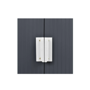 Abri de jardin en acier galvanisé gris 12,5 m² – Résistance longue durée - Image 4