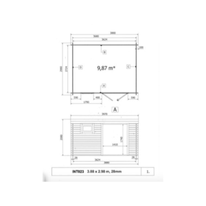 Abri de jardin bois moderne 13 m² – Qualité premium à prix direct fabricant - Image 5