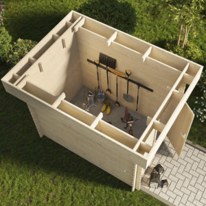 Abri de jardin bois ROVETO 4,7 m² – Compact et premium à petit prix - Image 11