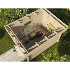 Abri de jardin bois ROVETO 4,7 m² – Compact et premium à petit prix - Image 10