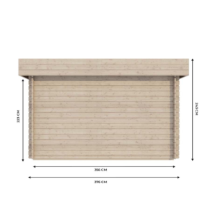 Abri de jardin bois ROVETO 4,7 m² – Compact et premium à petit prix - Image 6